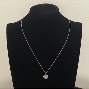 Tiffany &  Co. Nike Pendant Chain Necklace Sterling Silver.